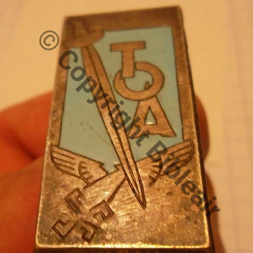 TOA TROUPES OCCUPATION ALLEMAGNE  SM Eping ressoudee Dos lisse irreg Src.alaindoudou66 45EurInv 